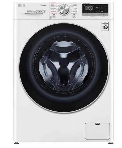 غساله ال جى اتوماتيتك اماميه 8 كيلو غسيل 5 كيلو تنشيف  100% كومبو ابيض WSV0805WH