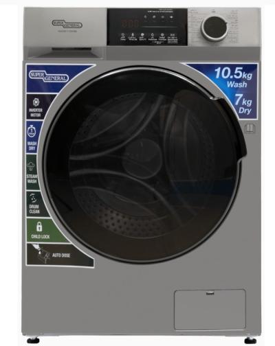 غساله سوبر جنرال اماميه 10.5 كيلو موديل KSGWD11700CMB