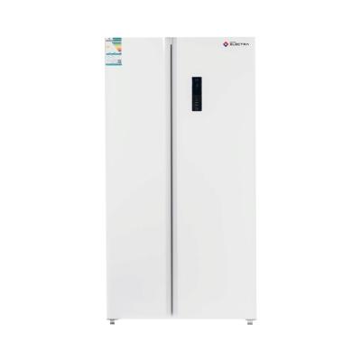 ثلاجة باب جانب باب (دولابي)  SBS من زاهد إلكترا 488 لتر - معدن - موديل ZRF520ASMD