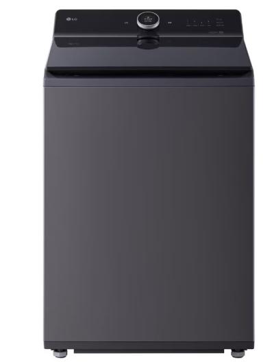 غساله ال جى اتوماتيك علويه لون جوهر الجرافيت 24 كيلو بالذكاء الاصطناعي موديل WTR24HHG