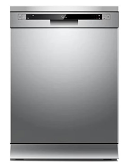 غسالة صحون ميديا 12 مكان تخزين 7 برامج سلفر م/  WQP125201CSEG