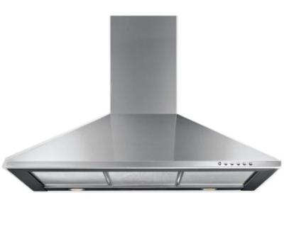 البا شفاط بلت ان 60 سم, قدرة الشفط 1000 م, فلتر كربون ,شكل هرمي, استيل - PLATINUM1000-60